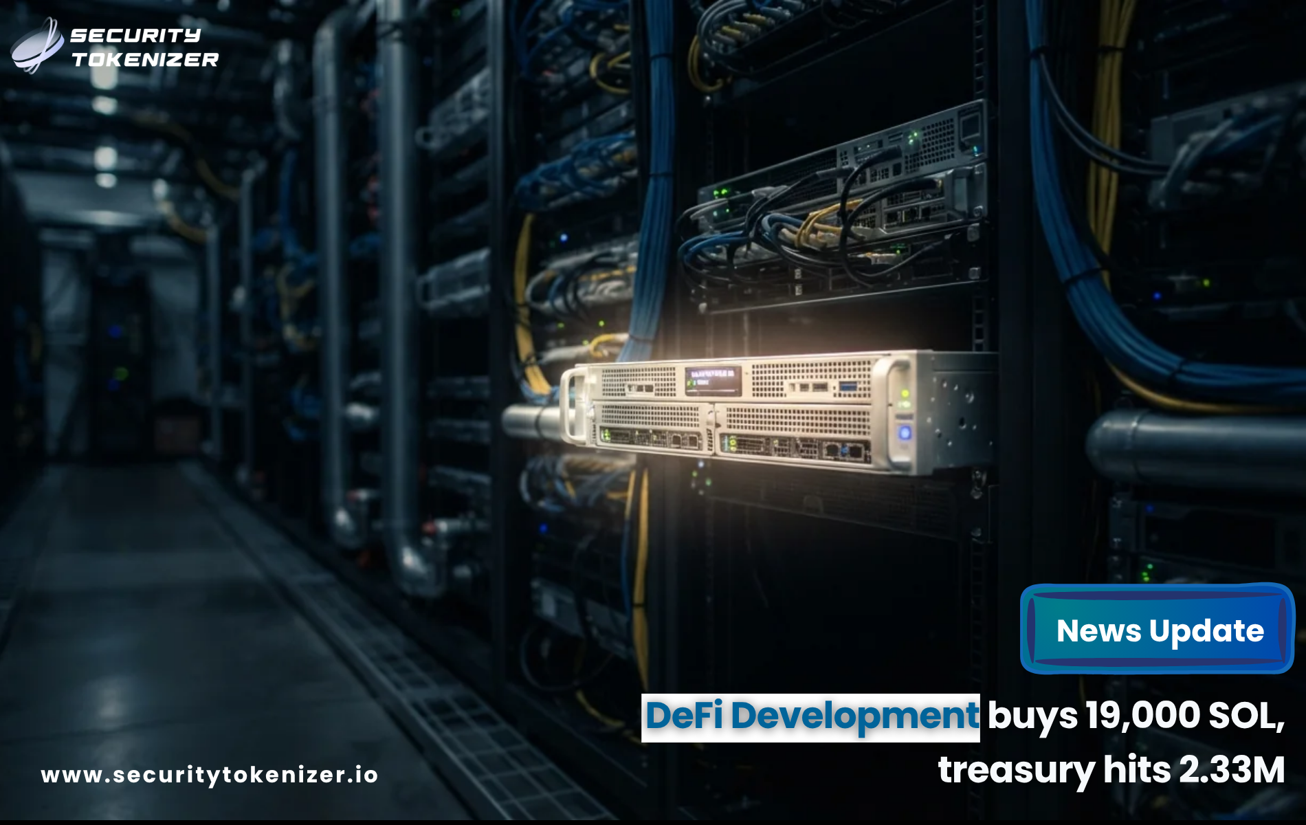 DeFi Development buys 19,000 SOL, treasury hits 2.33M