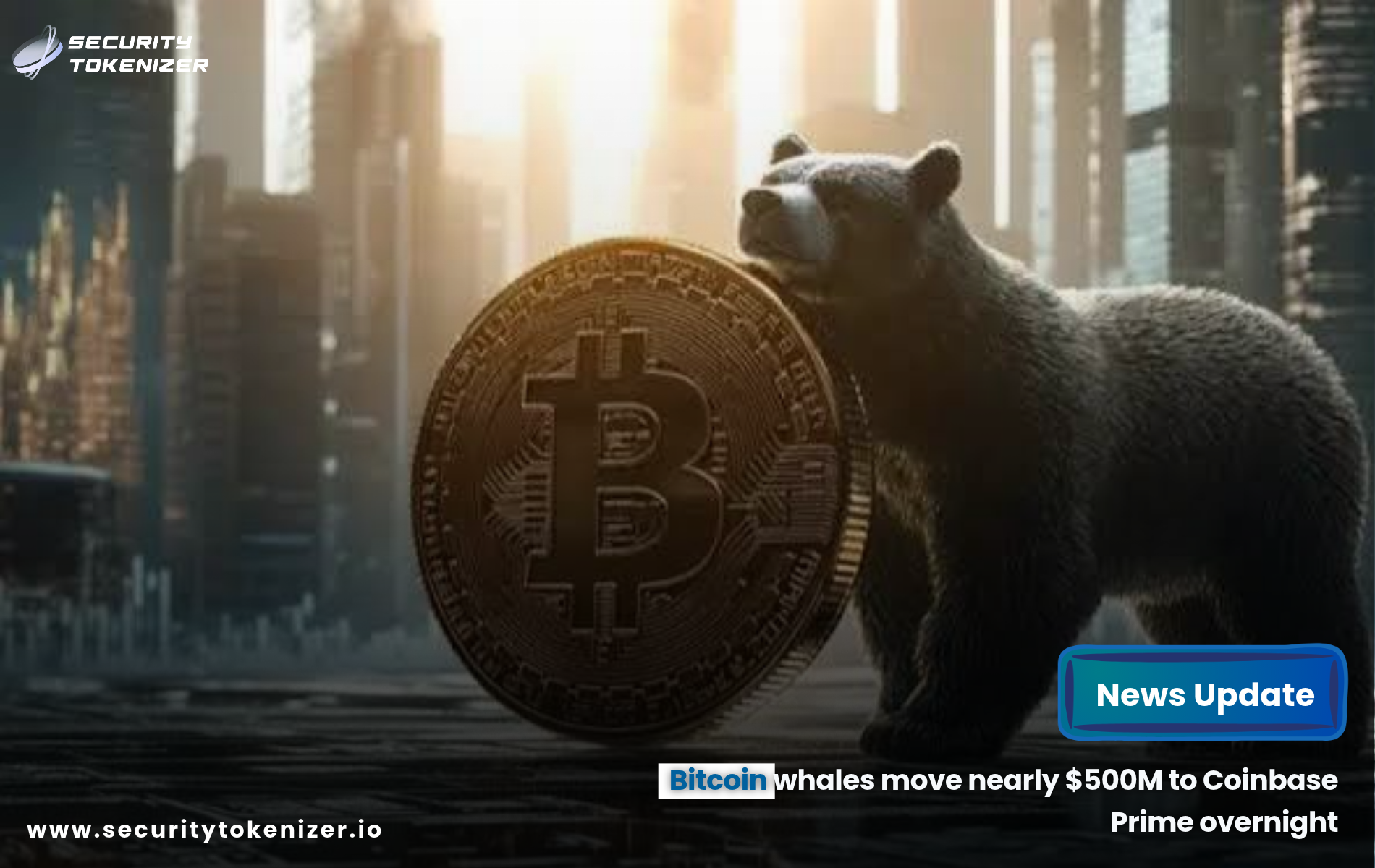 Bitcoin whales move nearly $500M to Coinbase Prime overnight