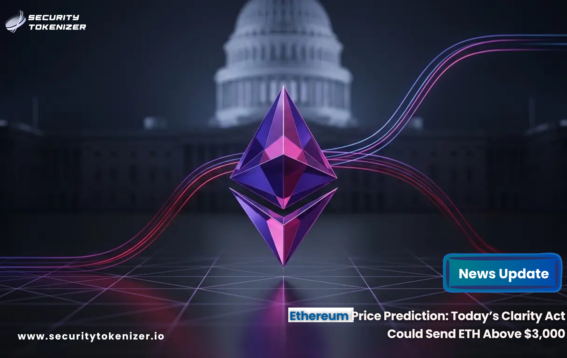 Ethereum Price Prediction: Today’s Clarity Act Could Send ETH Above $3,000